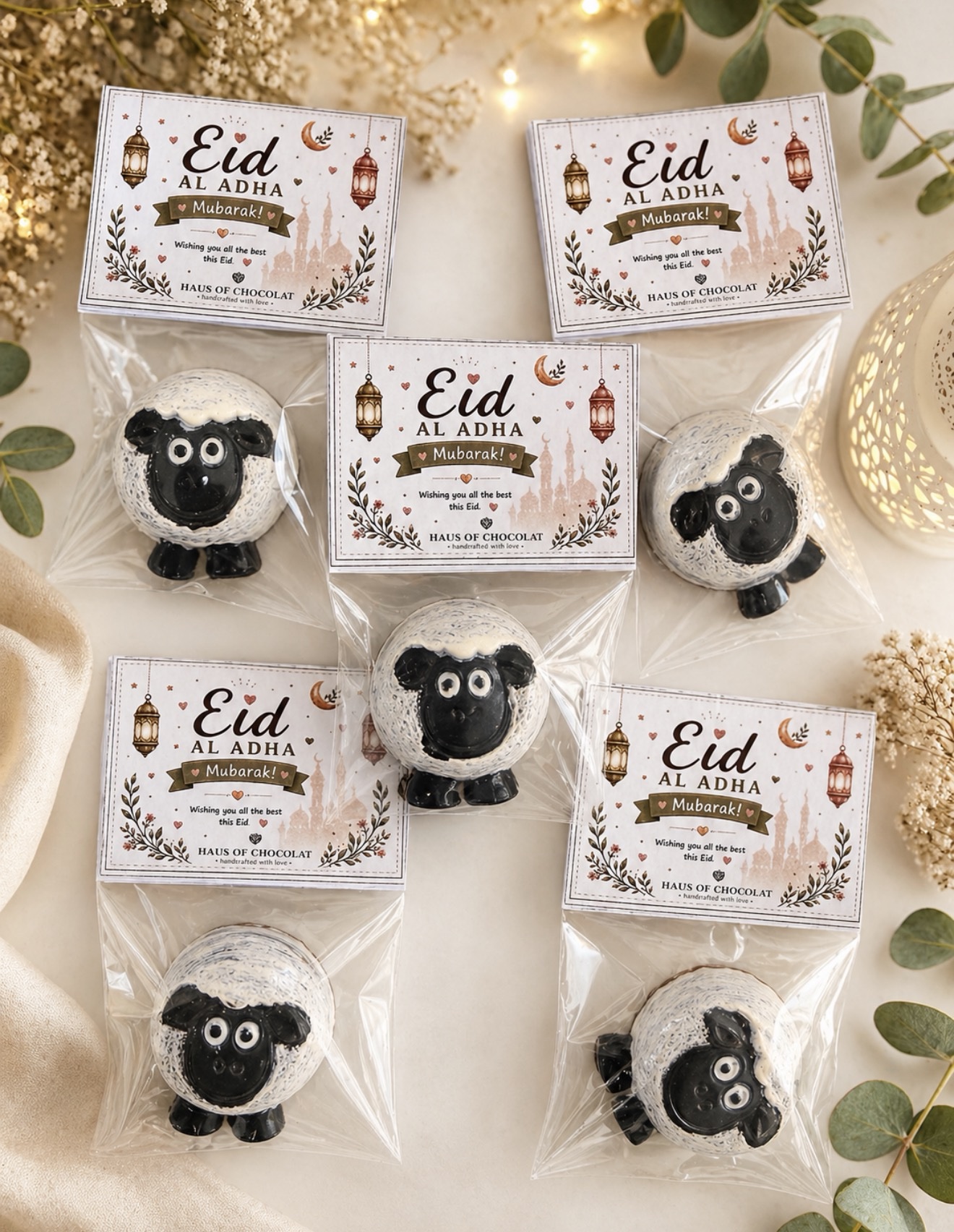Eid Moo-barak Chocolate Sheep - Image 3