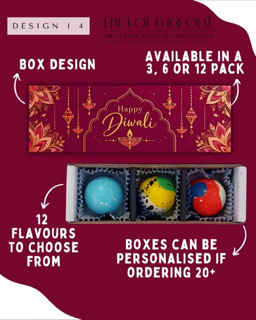 Bonbon Box (3 Piece) - Diwali
