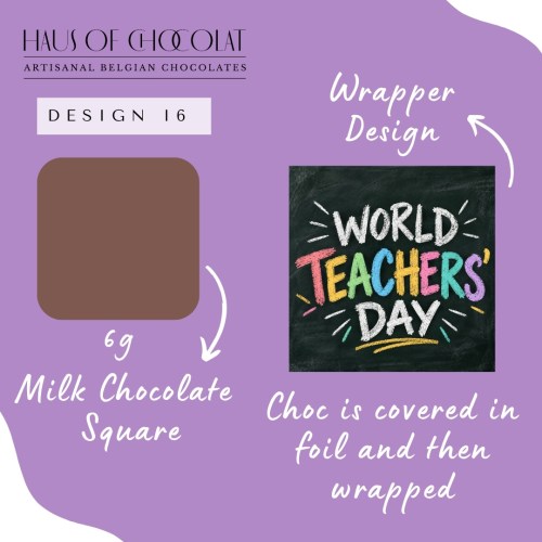 Mini Chocolate Squares – Teachers' Day
